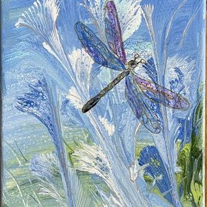 Wall Art.Dragonfly.